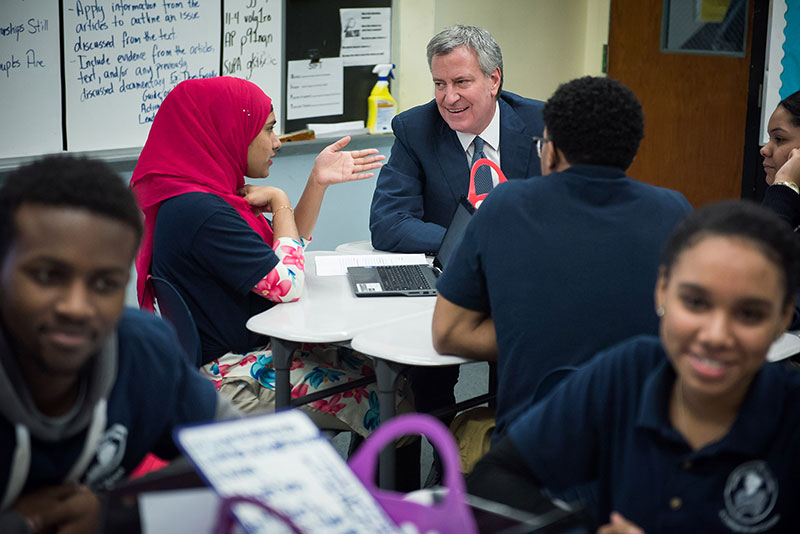 Mayor De Blasio Announces Record High Graduation Rate | City Of New York