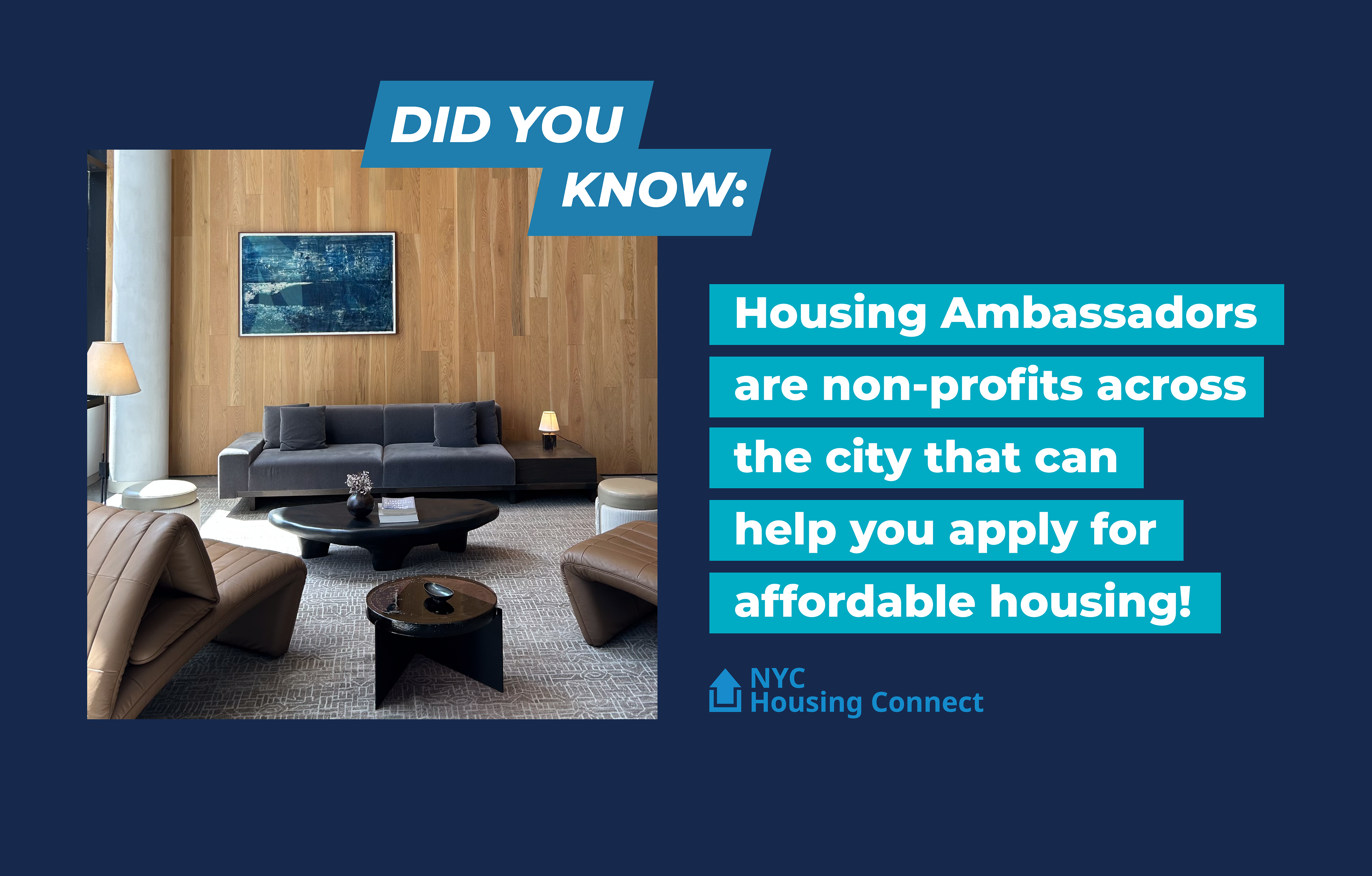 Have Questions? Contact a Housing Ambassador!
                                           