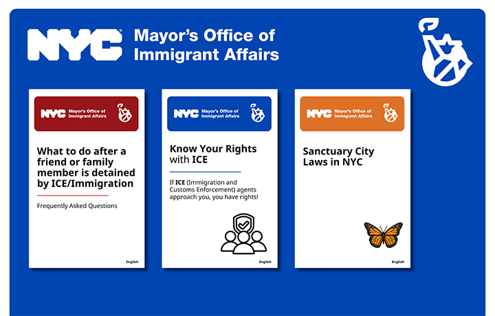 Resource for immigrant New Yorkers
                                           