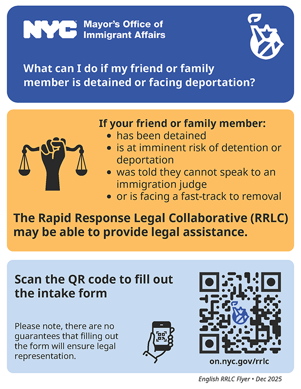 Rapid Response Legal Collaborative Flyer Pager