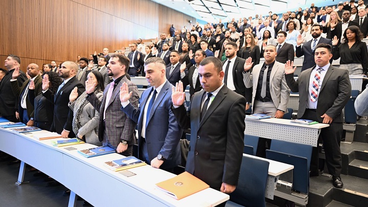 DOC Swears In New Class of Recruit Officers
                                           