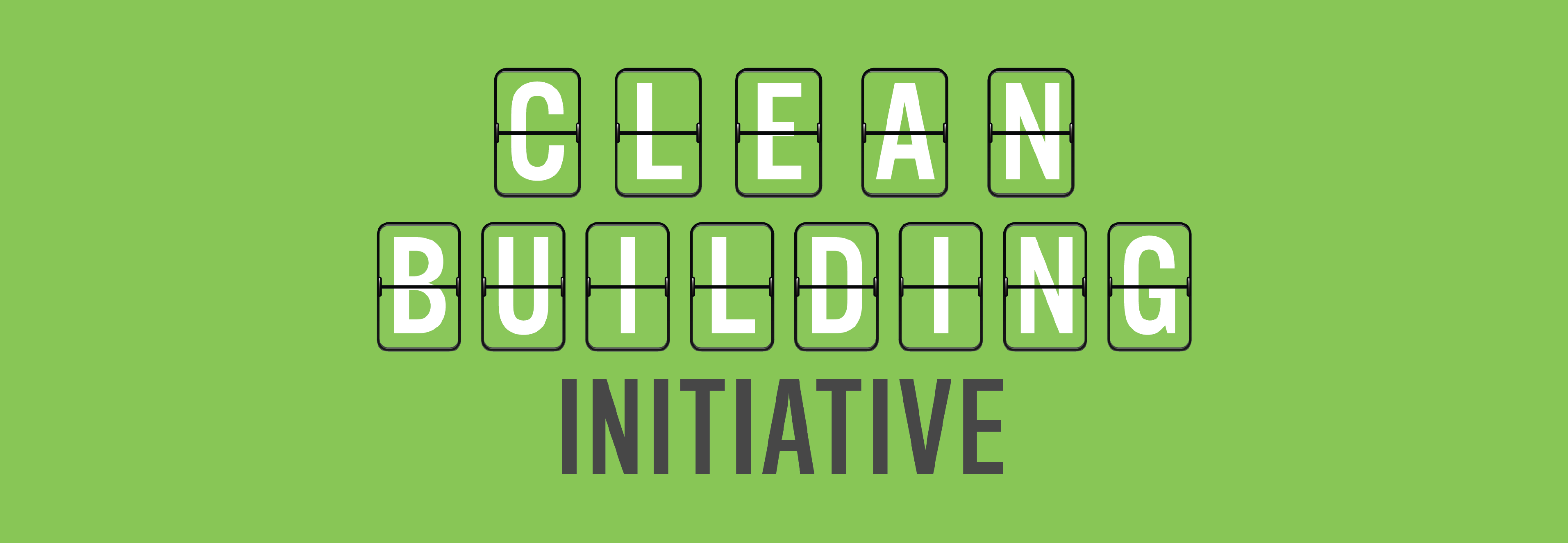 Clean Building Initiative