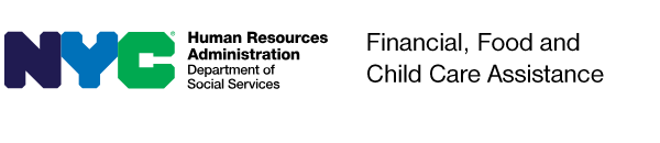 NYC HRA - Financial, Food and Child Care Expenses