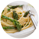 Asparagus with Cannellini Beans Pasta