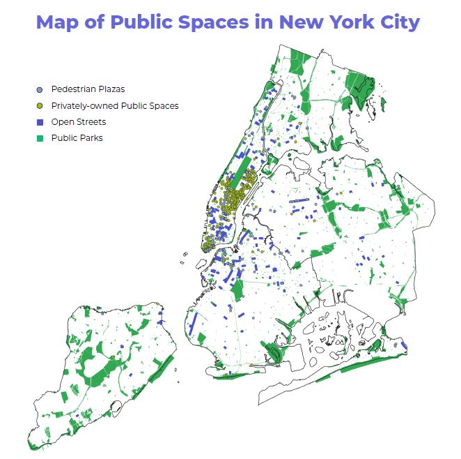 NYC Public Realm Map