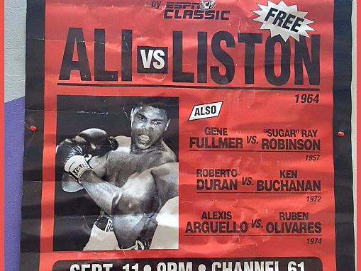 Vintage post of Ali vs Linton fight